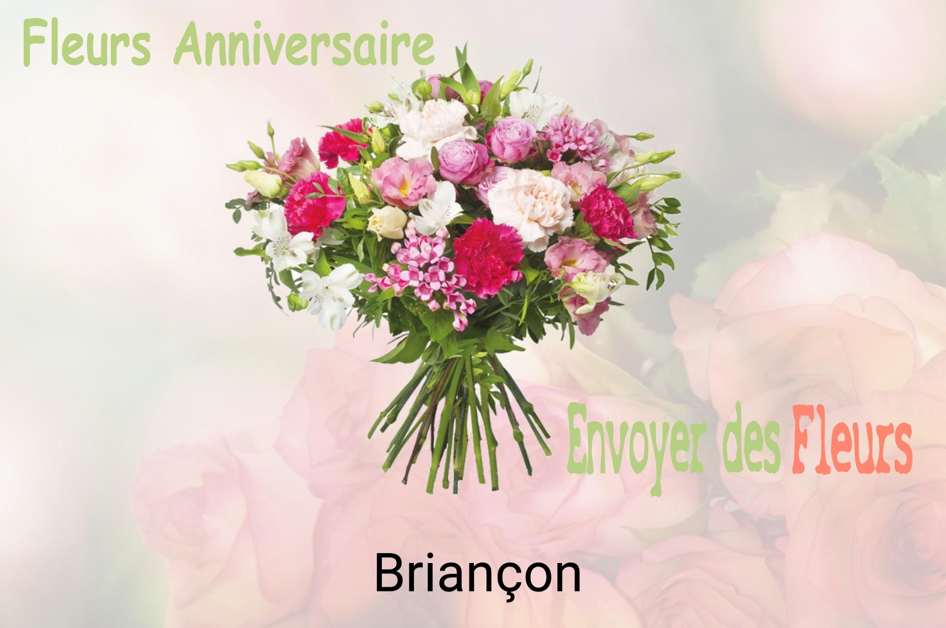 Bouquet de fleurs d’anniversaire livré à Briançon